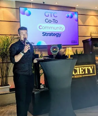 Dan speaking at Token2049 Dubai
